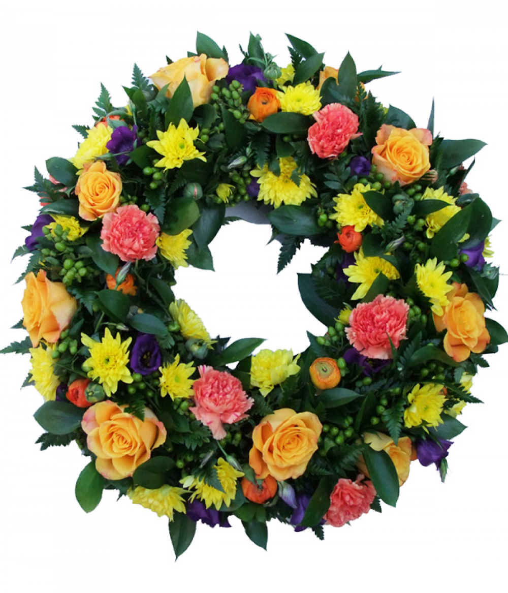 Colour Zest Wreath