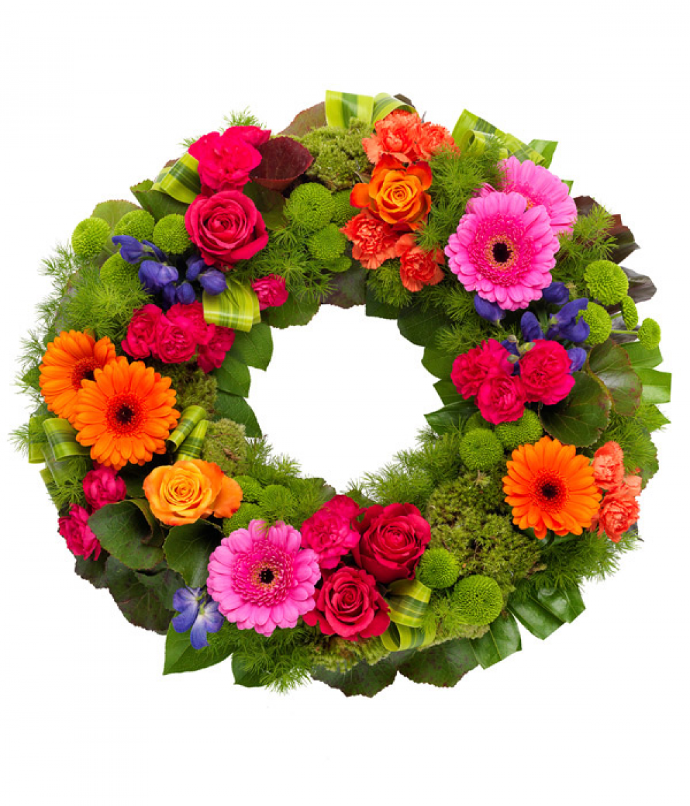 Kaleidoscope Wreath