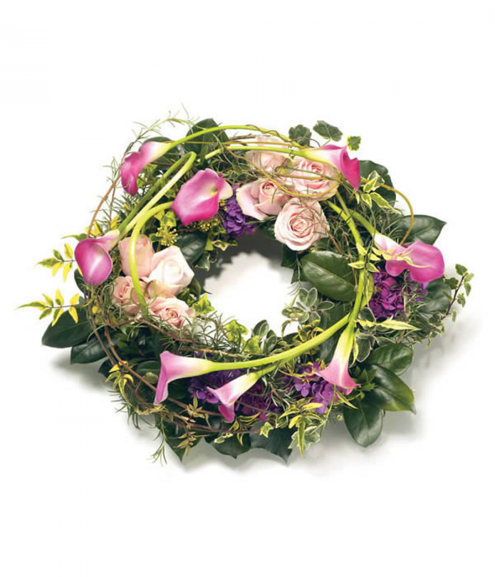 Calla Wreath